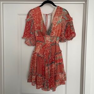 Olivaceous dress. Size medium.